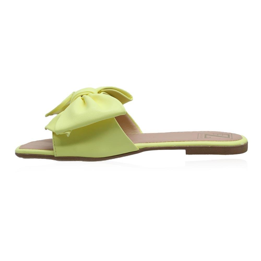 Rasteira Feminina Fashion Fz 02.0055 Amarela Amarelo 2