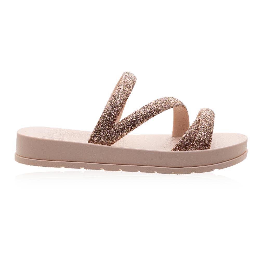 Chinelo Infantil Menina Glitter Zaxy 19008 Rose Rosa 1