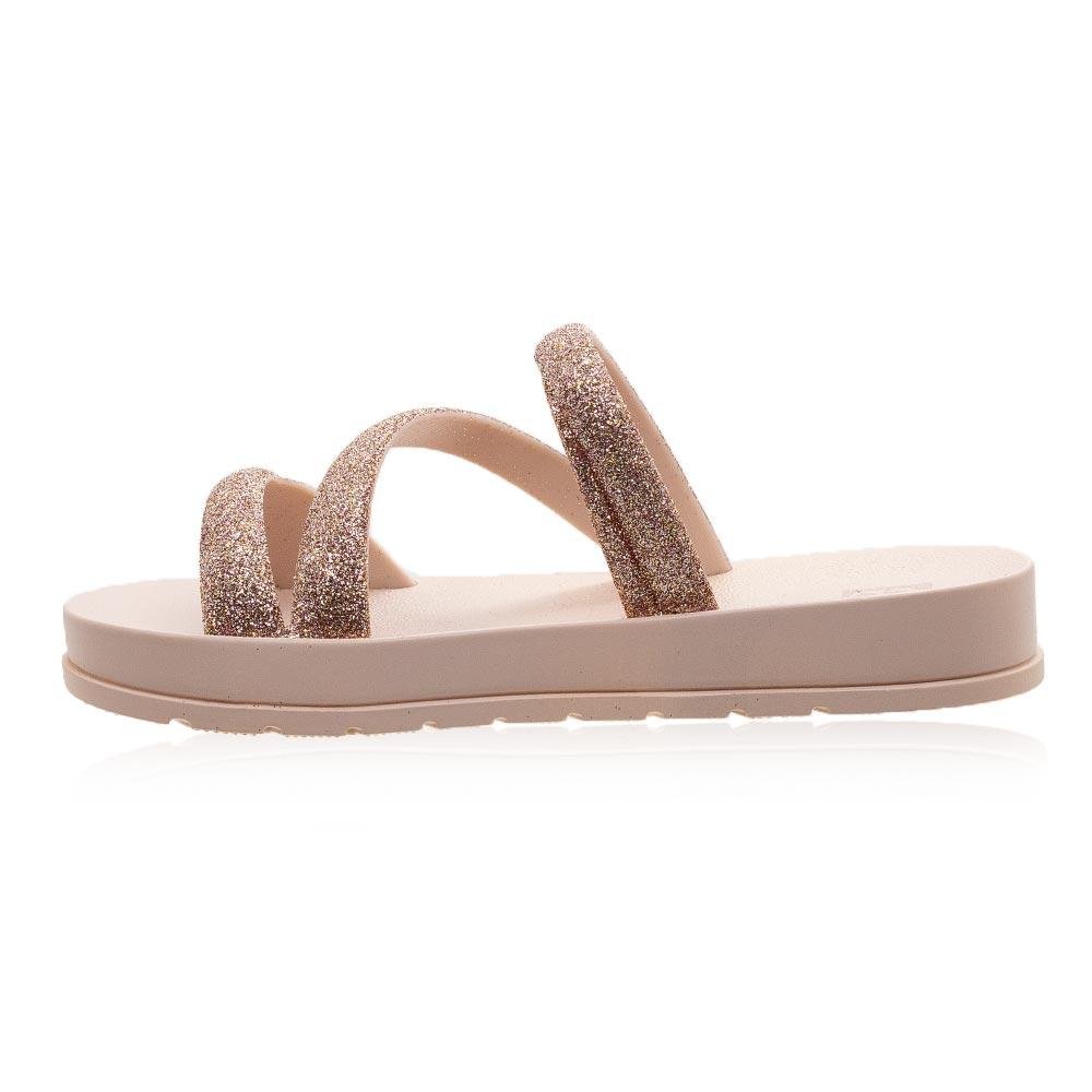 Chinelo Infantil Menina Glitter Zaxy 19008 Rose Rosa 2