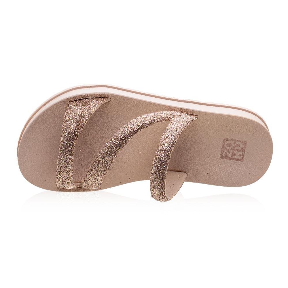 Chinelo Infantil Menina Glitter Zaxy 19008 Rose Rosa 3