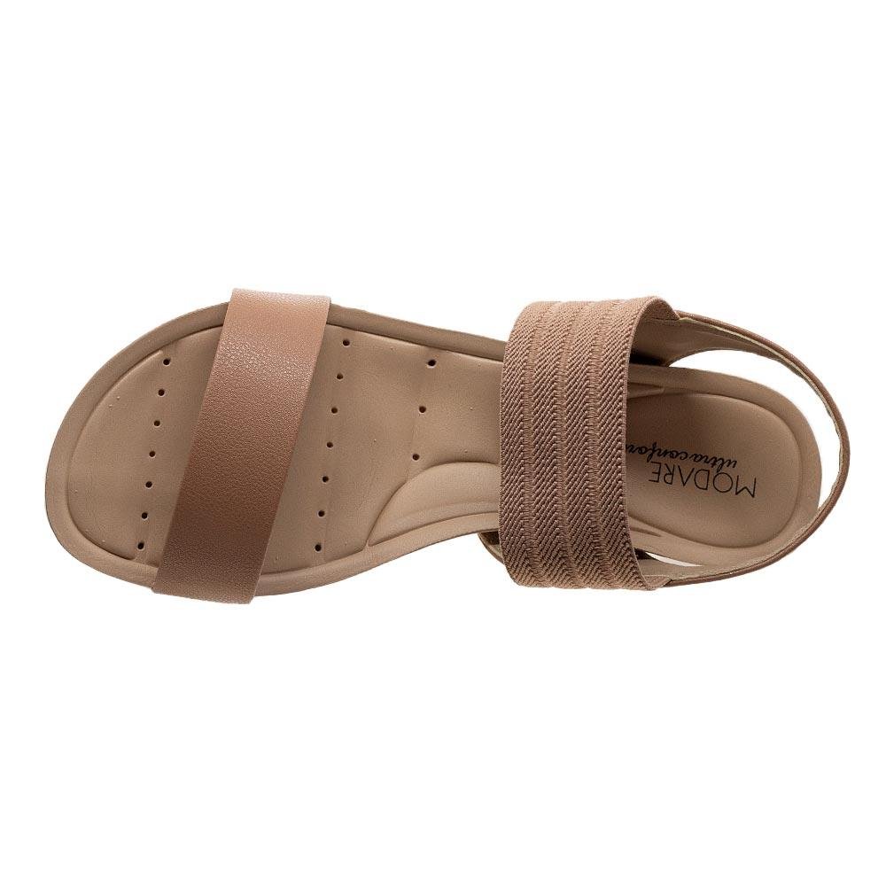 Sandália Modare 7123.107 Feminino Bege 3