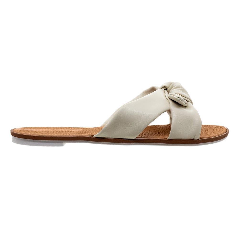 Rasteira Moleca Laço 5297.456 Offwhite Branco 1