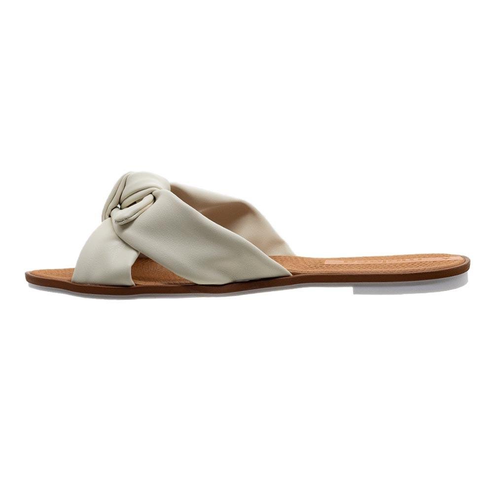 Rasteira Moleca Laço 5297.456 Offwhite Branco 2