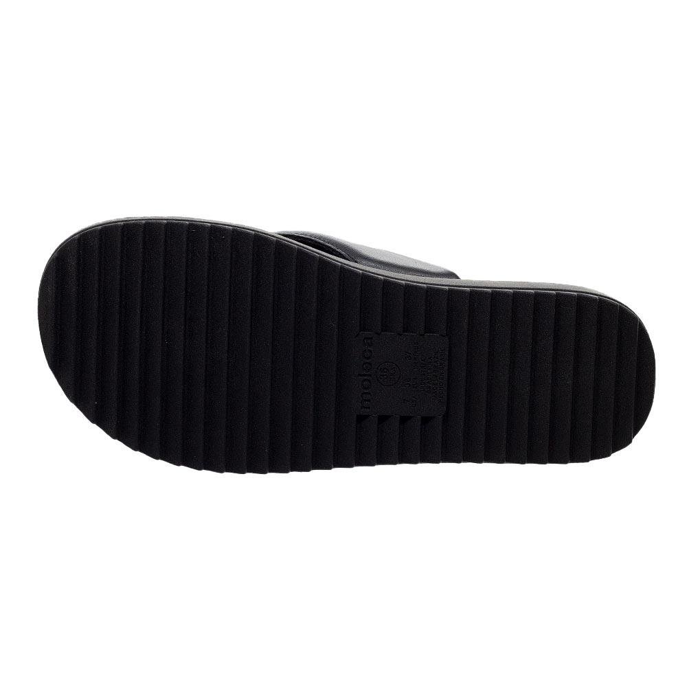 Tamanco Flatform Tratorada Moleca 5489.100 Preto Preto 4