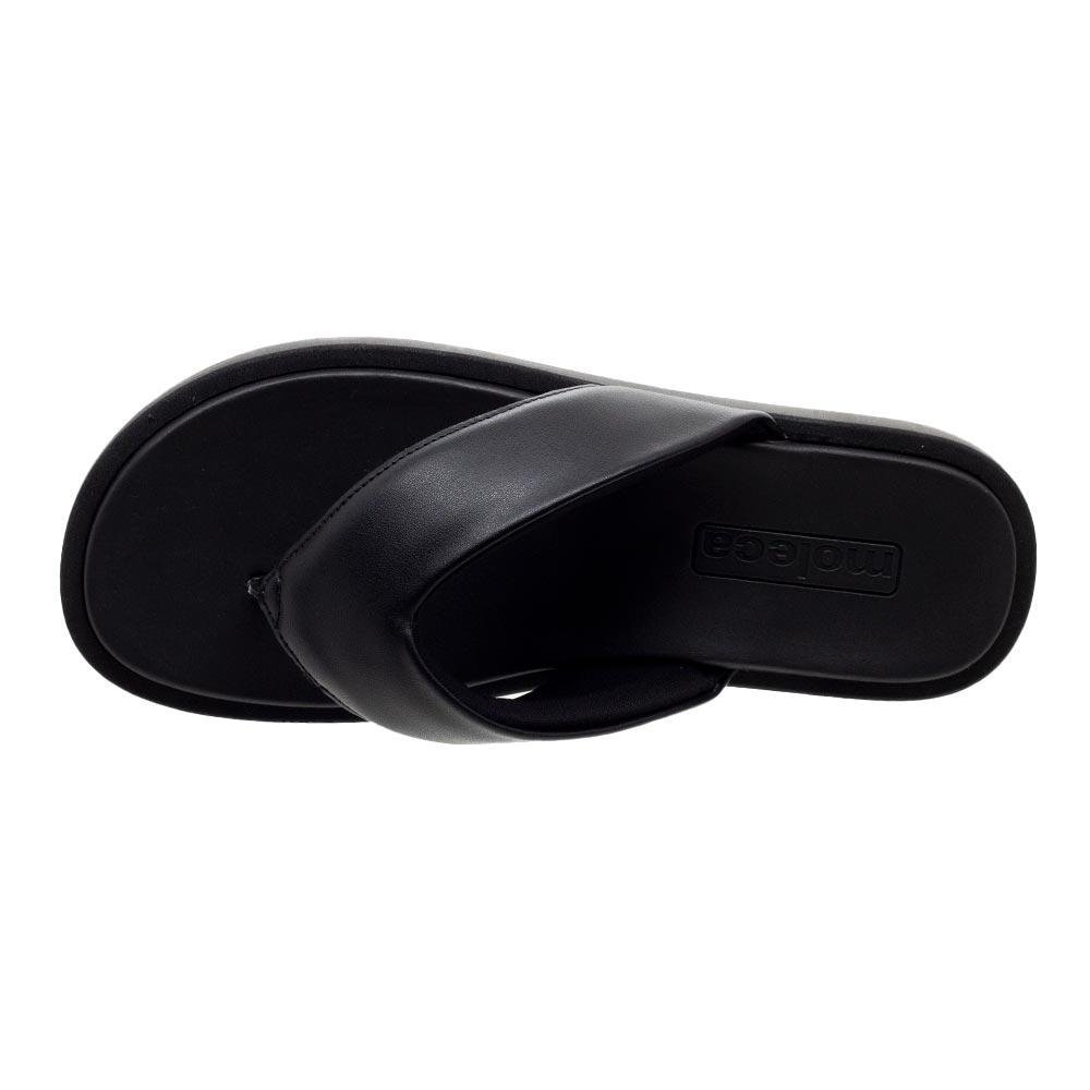 Tamanco Flatform Tratorada Moleca 5489.100 Preto Preto 3