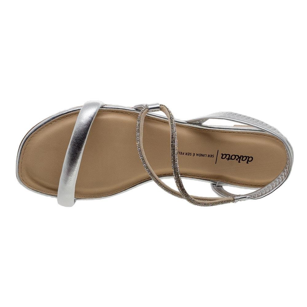 Rasteirinha Dakota Y0574 Prata 3