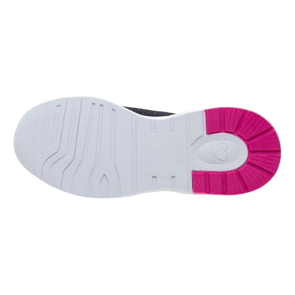 Tênis Slip On Infantil Menina Molekinha 2571.100 Preto Preto 4