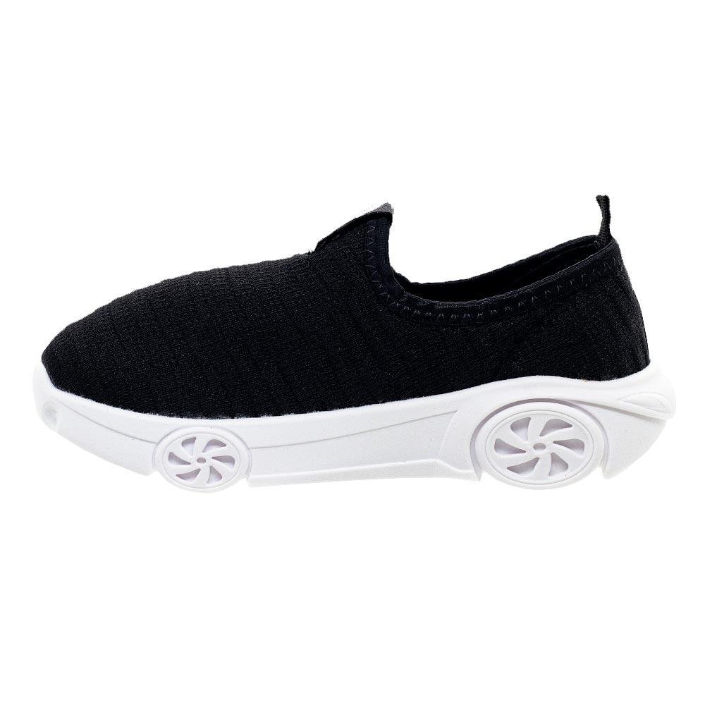 Tênis Infantil Menino Slip On Molekinho Soft LED 2632.100 Preto Preto 2