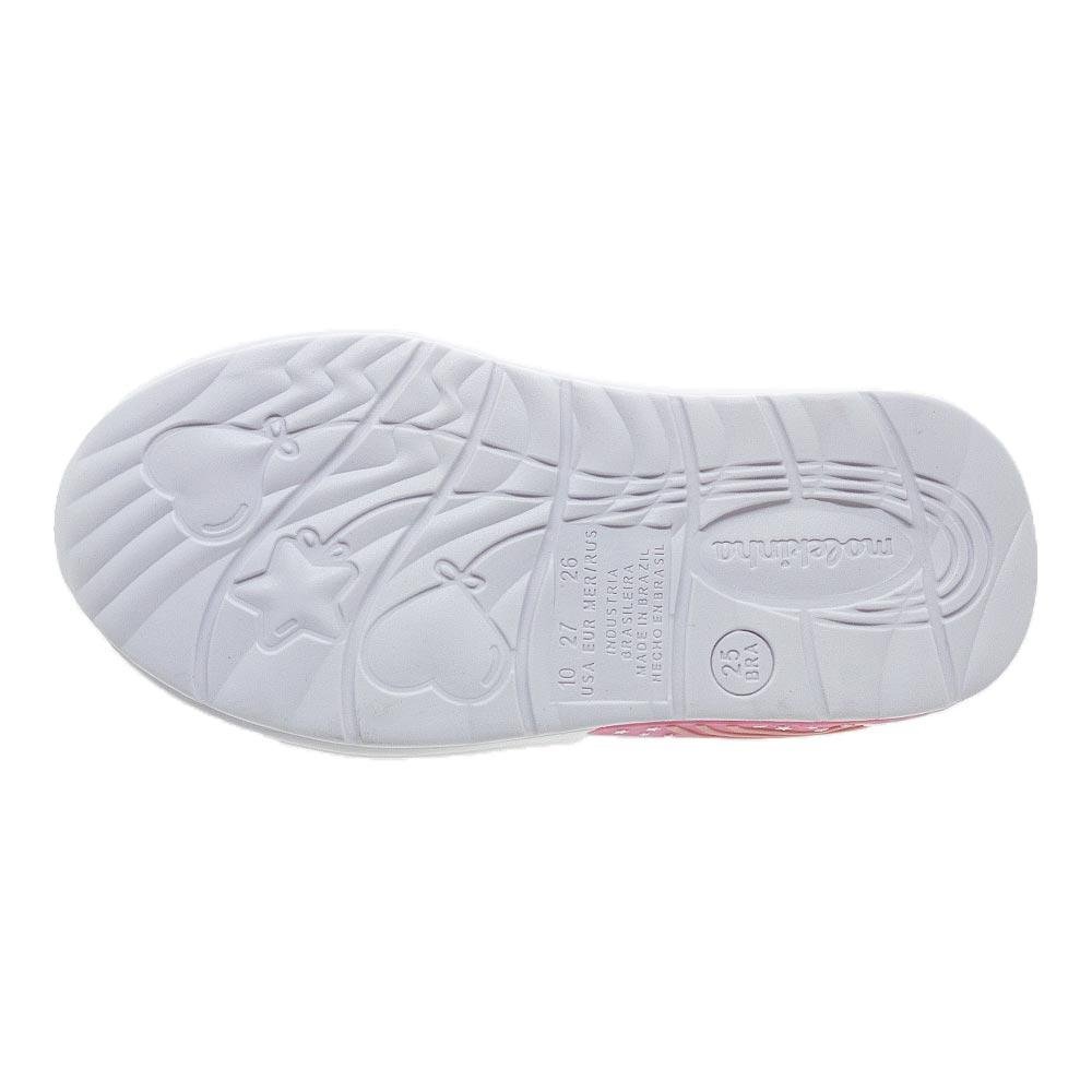 Tênis Menina Infantil Slip On Molekinha 2731.104 Rosa Rosa 4