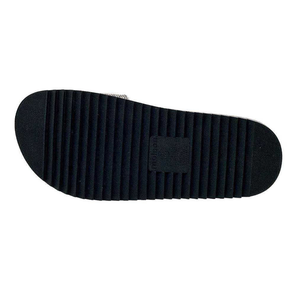 Chinelo Slide Feminino Flat Trotorado Moleca 5500.104 Preto Preto 4