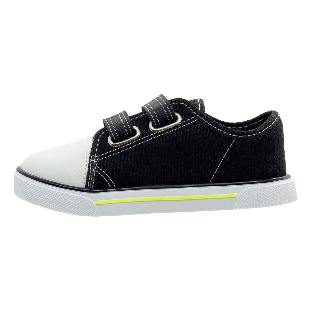 Tênis Casual Infantil Menino Molekinho 2133.652 Preto Preto 2