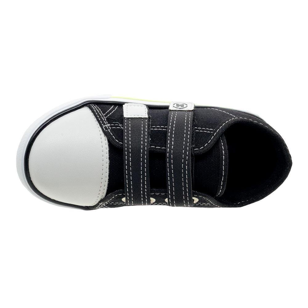 Tênis Casual Infantil Menino Molekinho 2133.652 Preto Preto 3