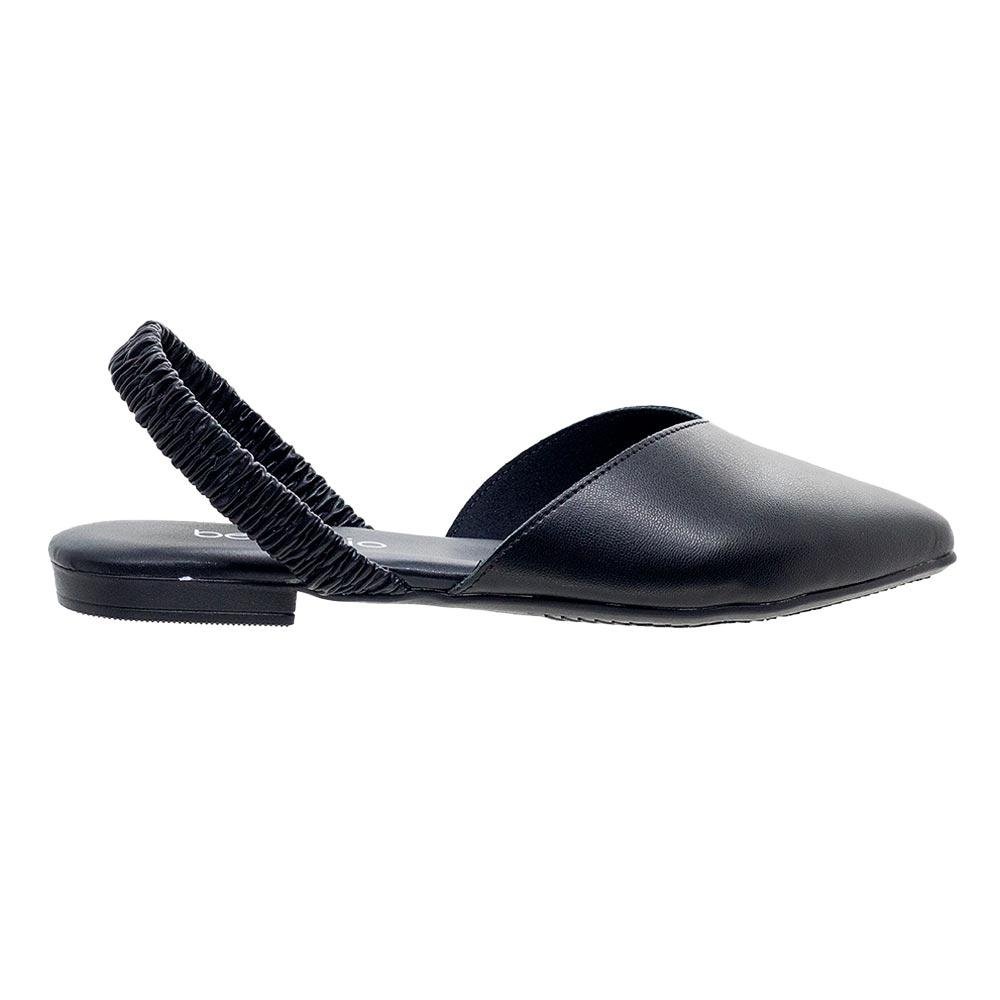 Sapatilha Bico Fino Beira Rio 4134.446 Preto Preto 1