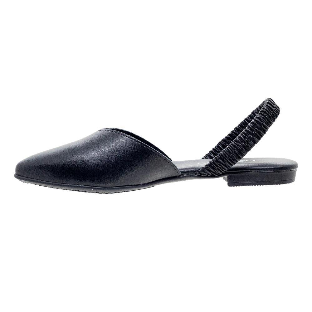 Sapatilha Bico Fino Beira Rio 4134.446 Preto Preto 2