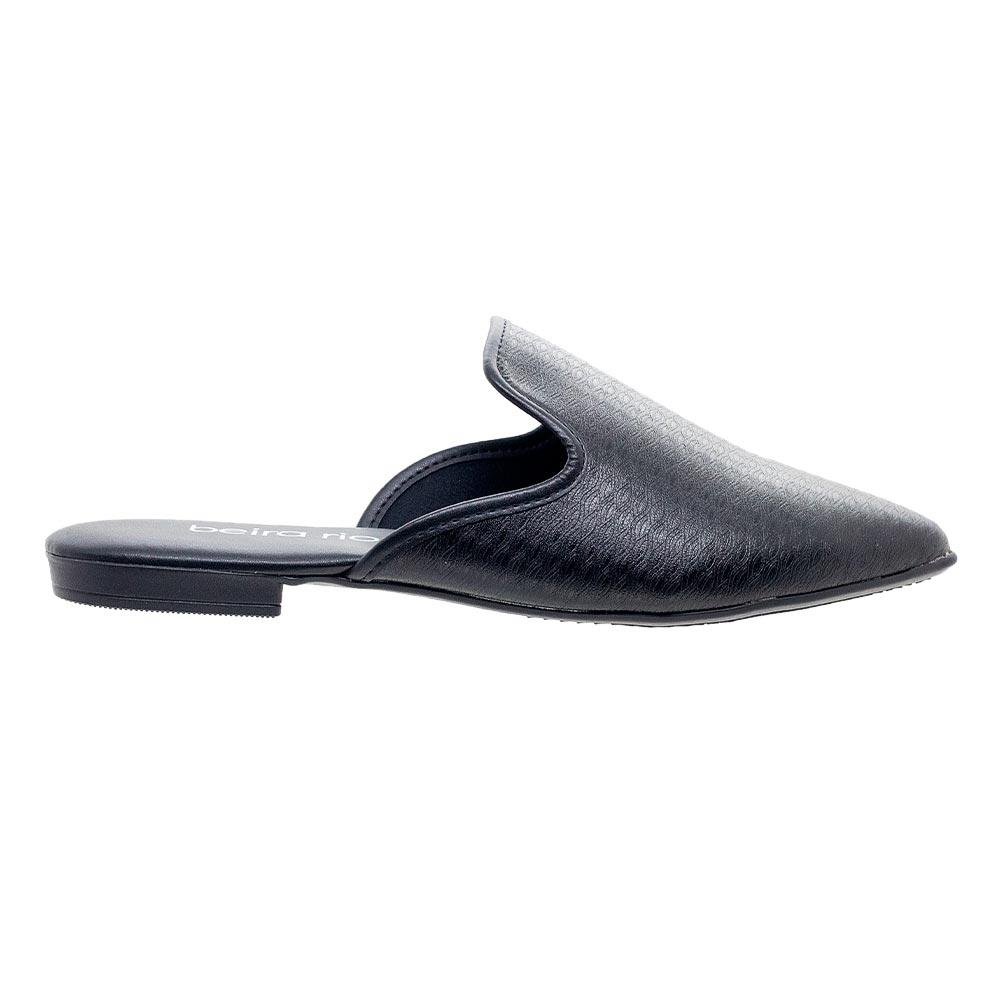Mule Bico Fino Beira Rio 4134.443 Preto