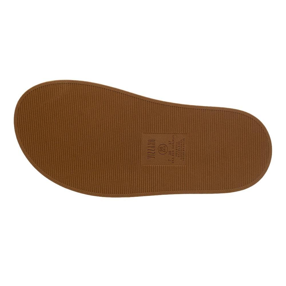 Mule Clog Flatform Feminino Vizzano 1434.101 Camel Marrom 4