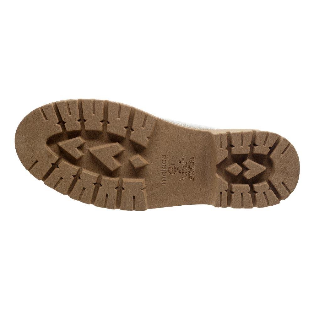 Mocassim Feminino Loafer Moleca 5775.108 Dourado Dourado 4