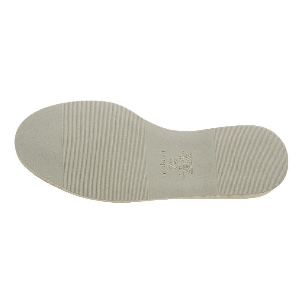 Mocassim Feminino Moleca 5666.110 Branco Branco 4