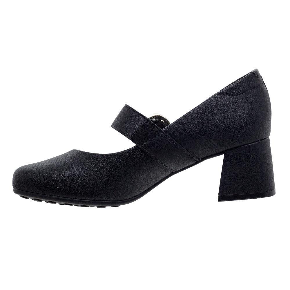 Sapato Boneca Feminino Modare 7373.113 Preto Preto 2