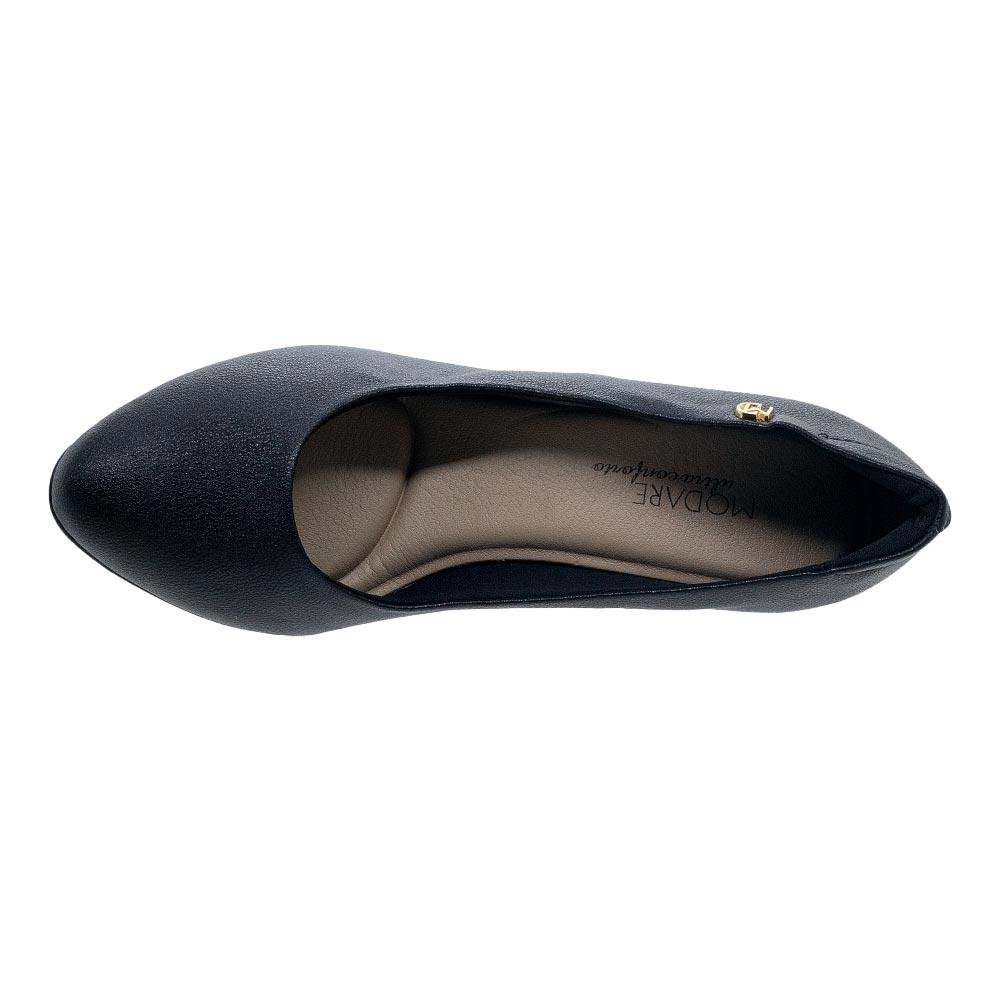 Sapato Feminino Modare 7377.105 Preto Preto 3