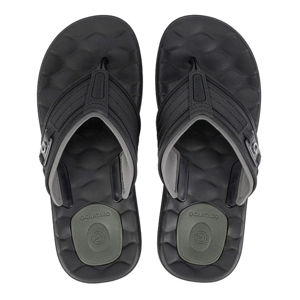 Chinelo Cartago Egeu 12287 Preto Preto 1