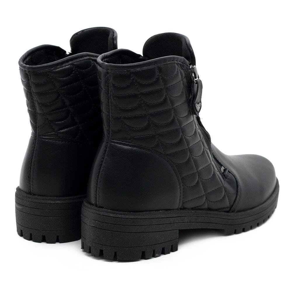 Bota Coturno Feminina Mississipi MI842 Preta Preto 3