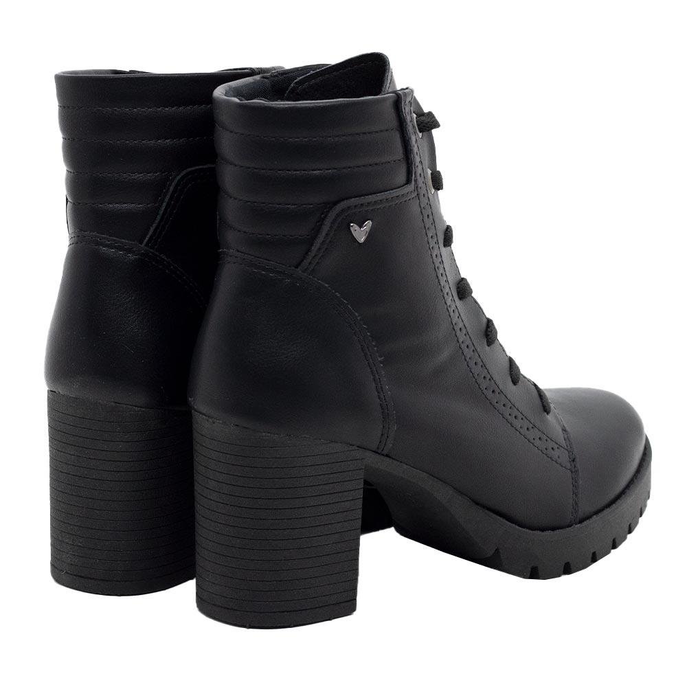 Bota Coturno Feminina Mississipi MI872 Preta Preto 3
