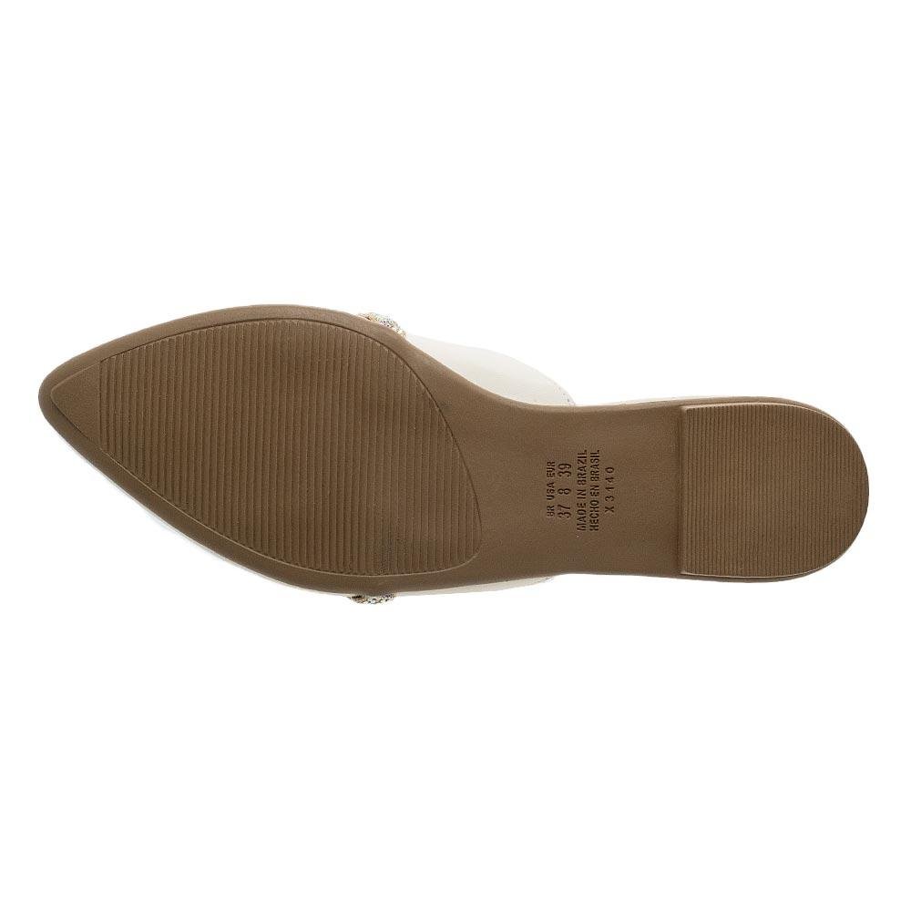 Mule Feminino Mississipi MI761 OffWhite Branco 4