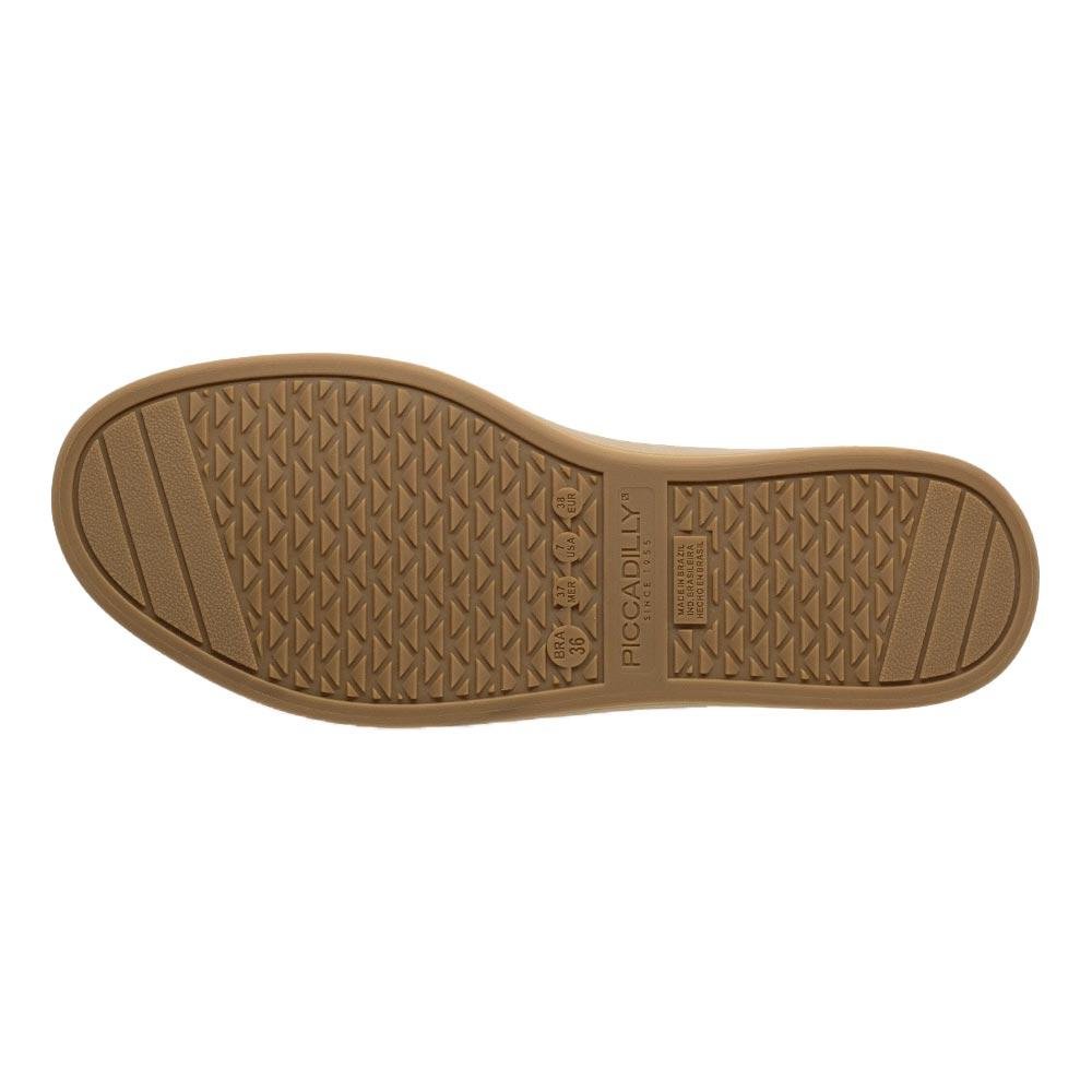 Tênis Casual Feminino Piccadilly 939013-1 Branco Branco 4