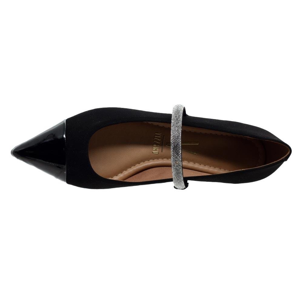 Sapatilha Feminina Mary Jane Vizzano 1206.292 Preta Preto 3