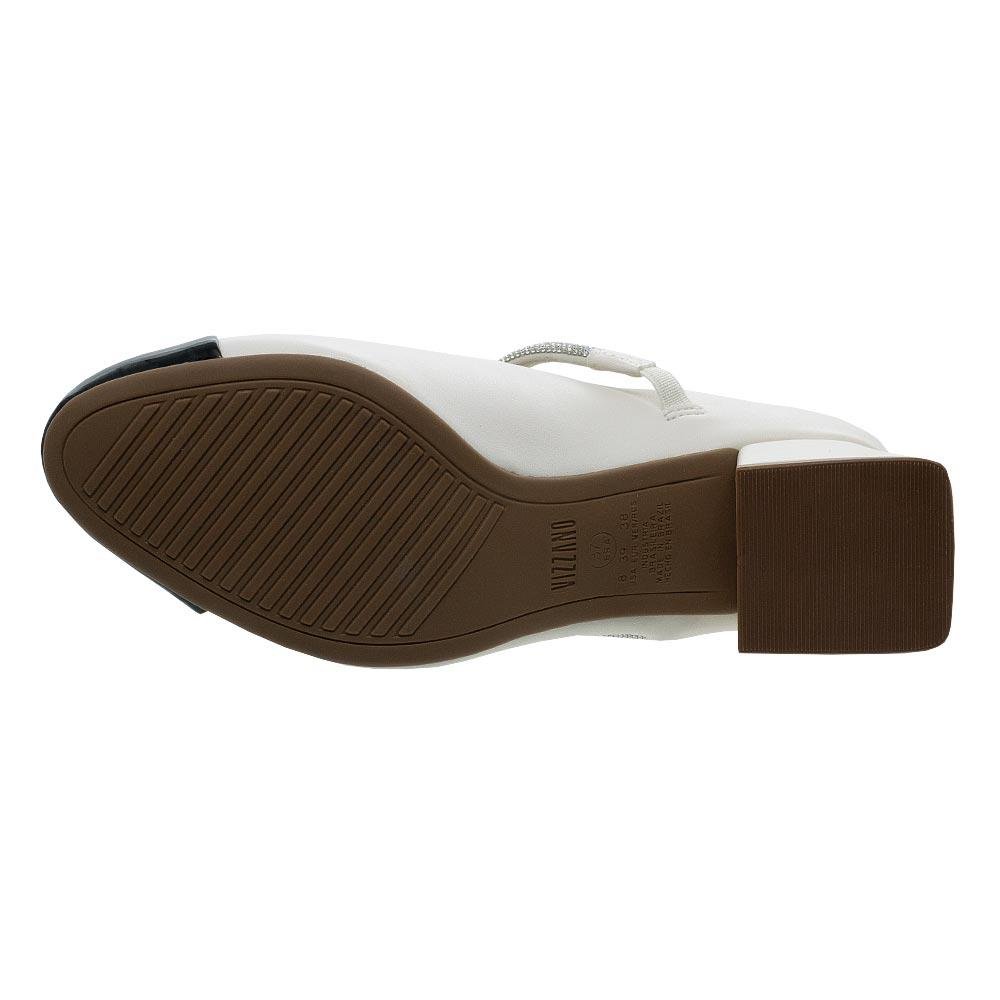 Sapato Mary Jane Feminino Vizzano 1423.103 Branco Branco 4