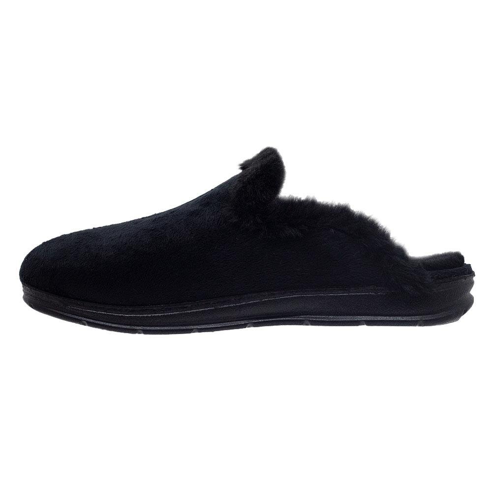 Pantufa Pegada Feminina em Tecido 266005 Preta Preto 2