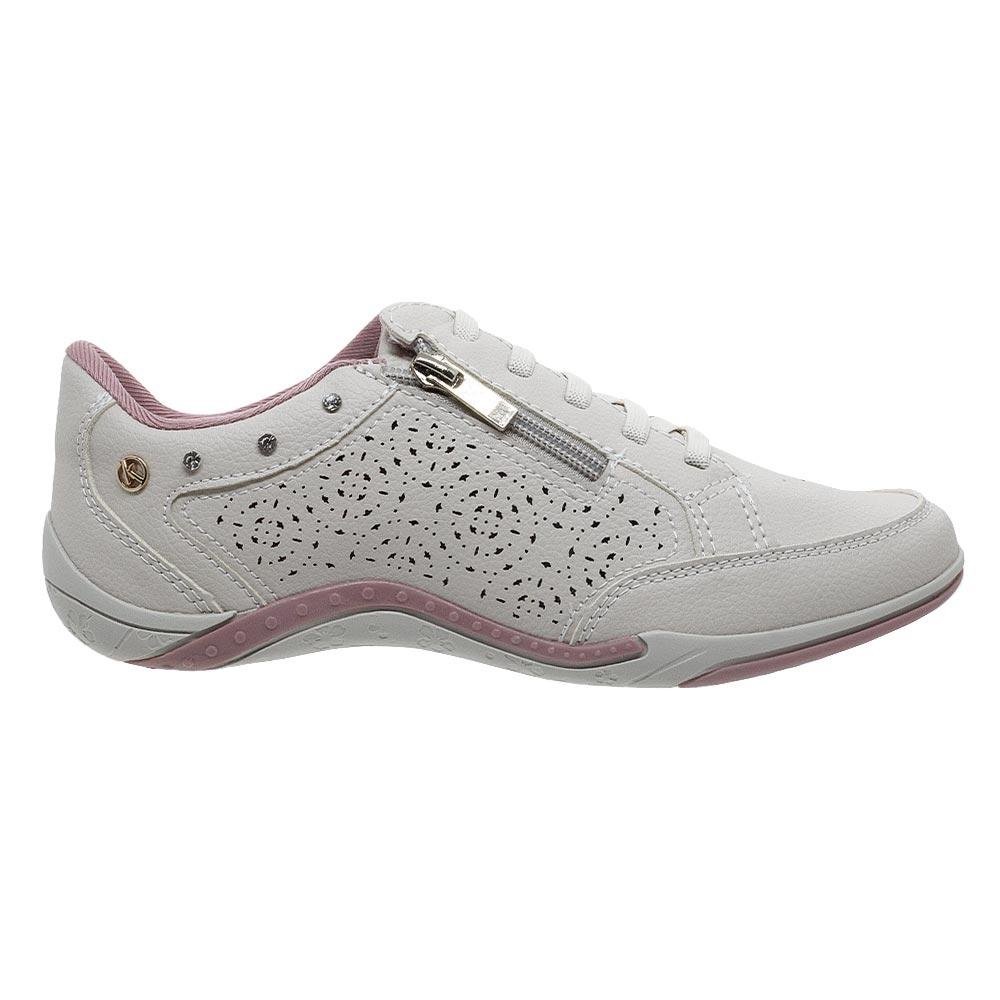 Tênis Casual Kolosh Feminino C1284B Bege Bege 1