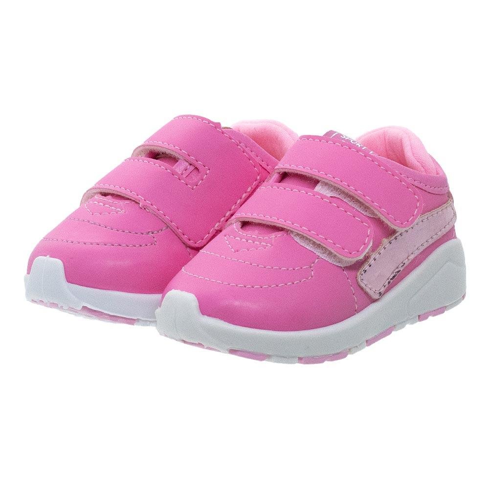 Tênis Infantil Menina Jogging Pimpolho 120161C Rosa Rosa 3