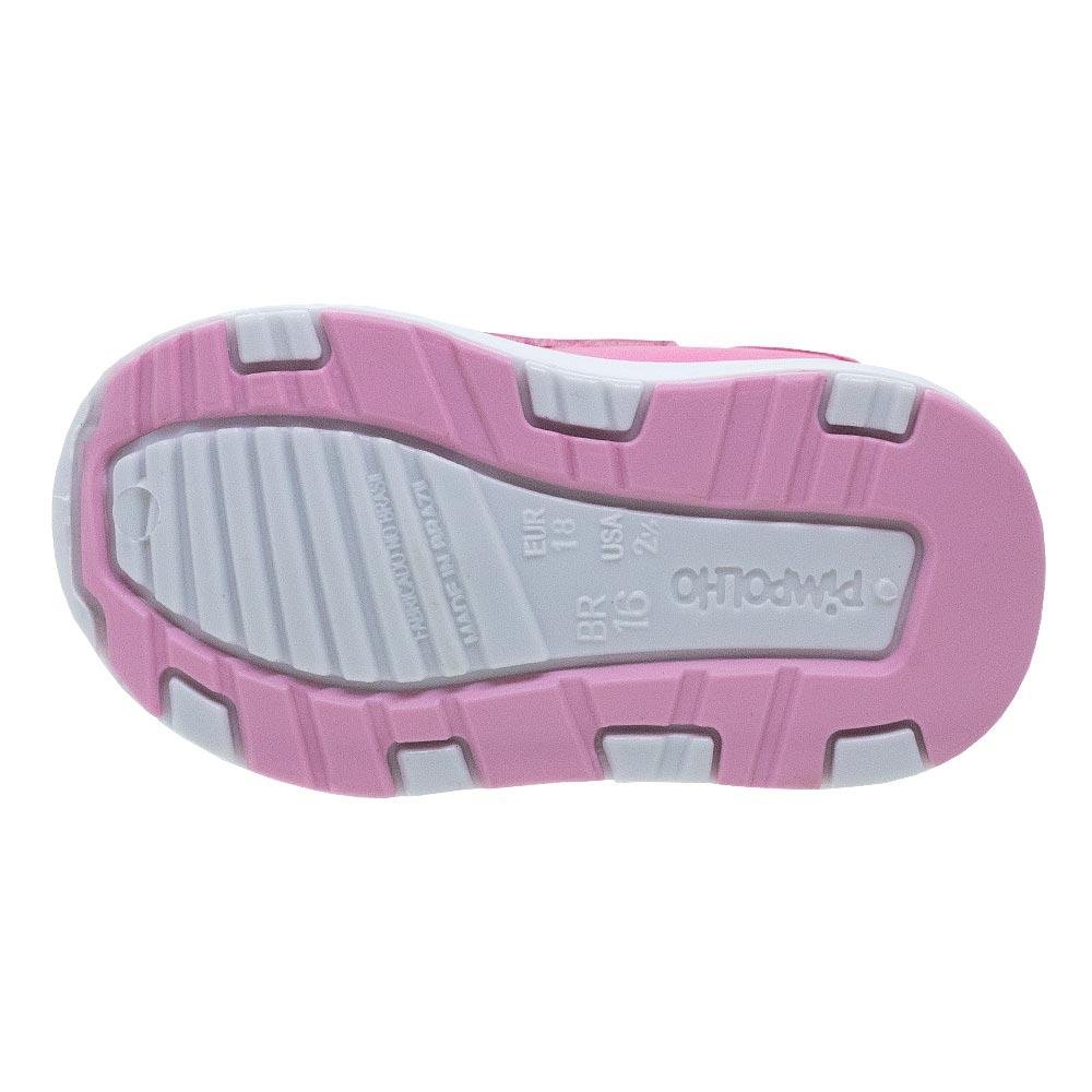 Tênis Infantil Menina Jogging Pimpolho 120161C Rosa Rosa 4