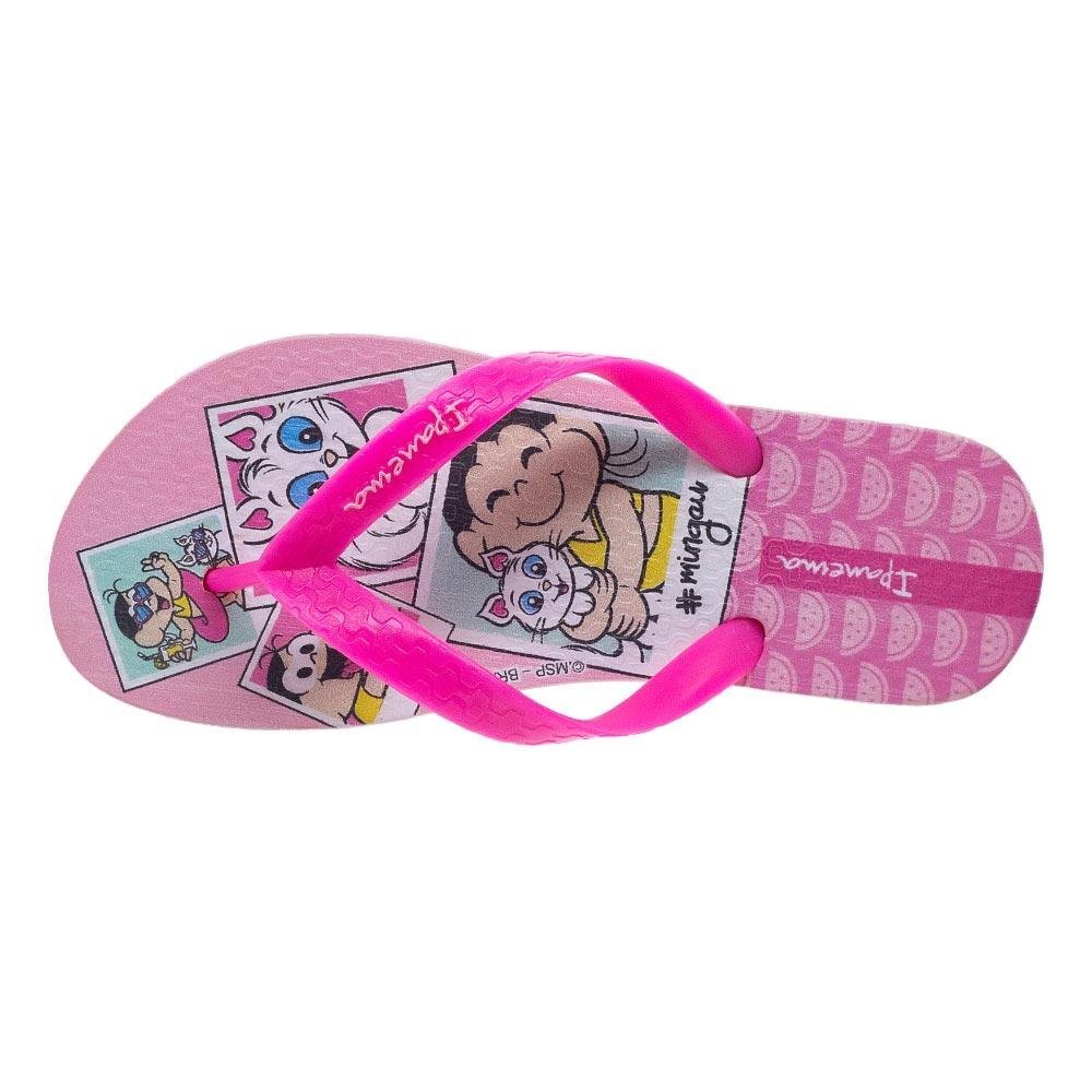 Chinelo Infantil Menina Ipanema Turma da Monica 26790 Rosa Rosa 2