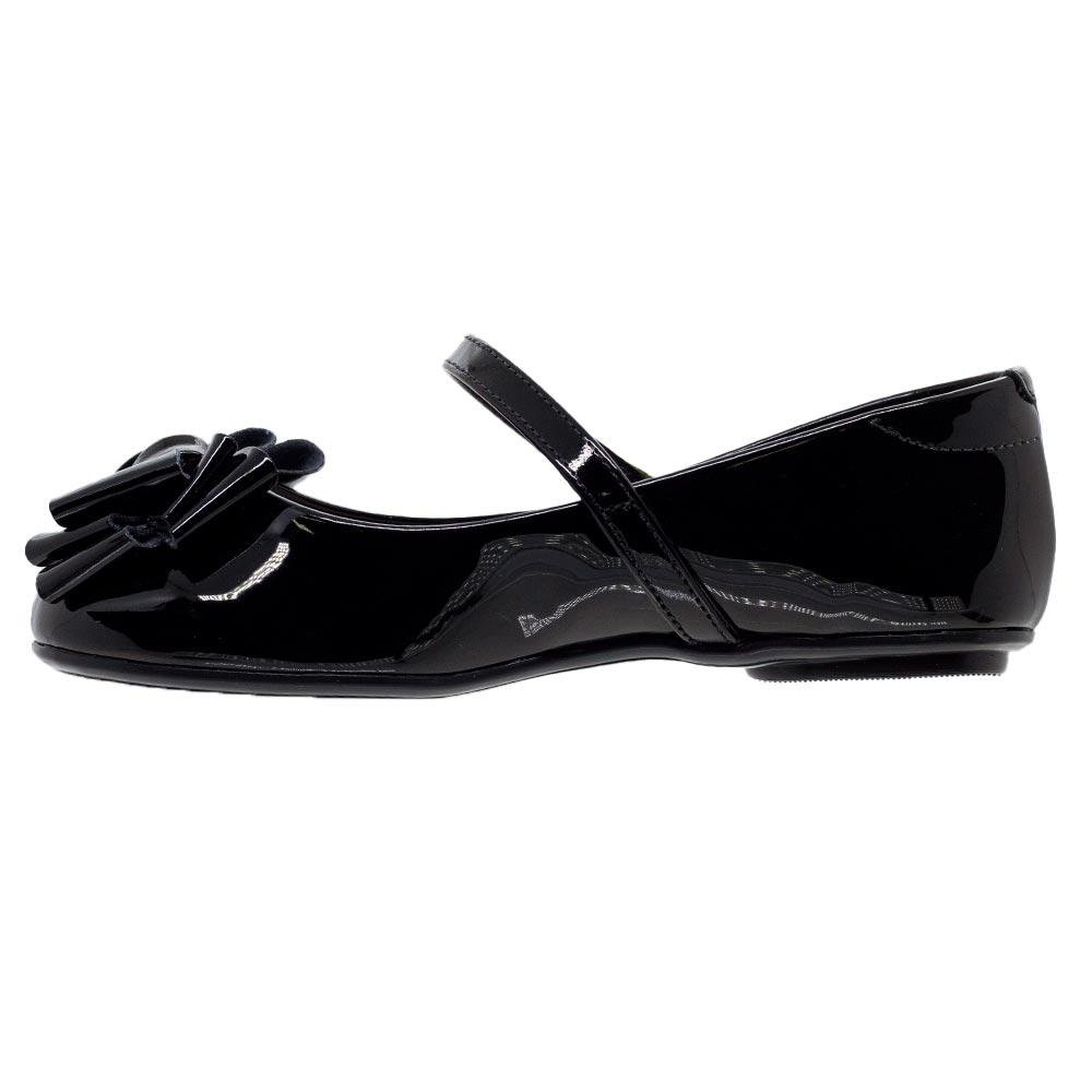 Sapatilha Metalizada Infantil Menina Molekinha 2083.1122 Preta Preto 2