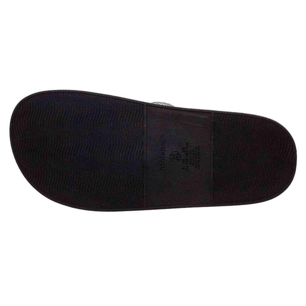 Chinelo Feminino Papete Moleca 5507.101 Preto Preto 4