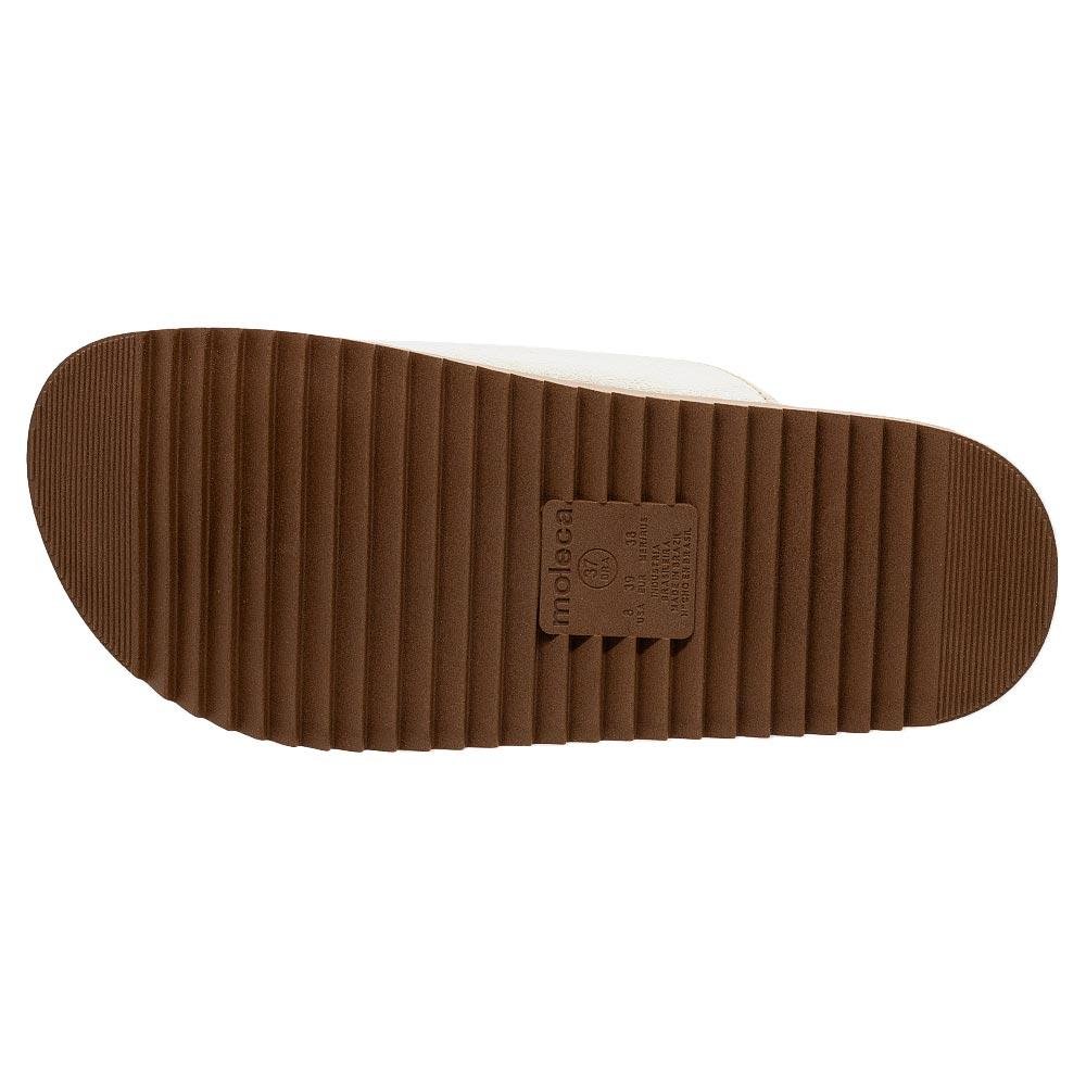 Chinelo Feminino Papete Moleca 5500.105 Dourado Dourado 4