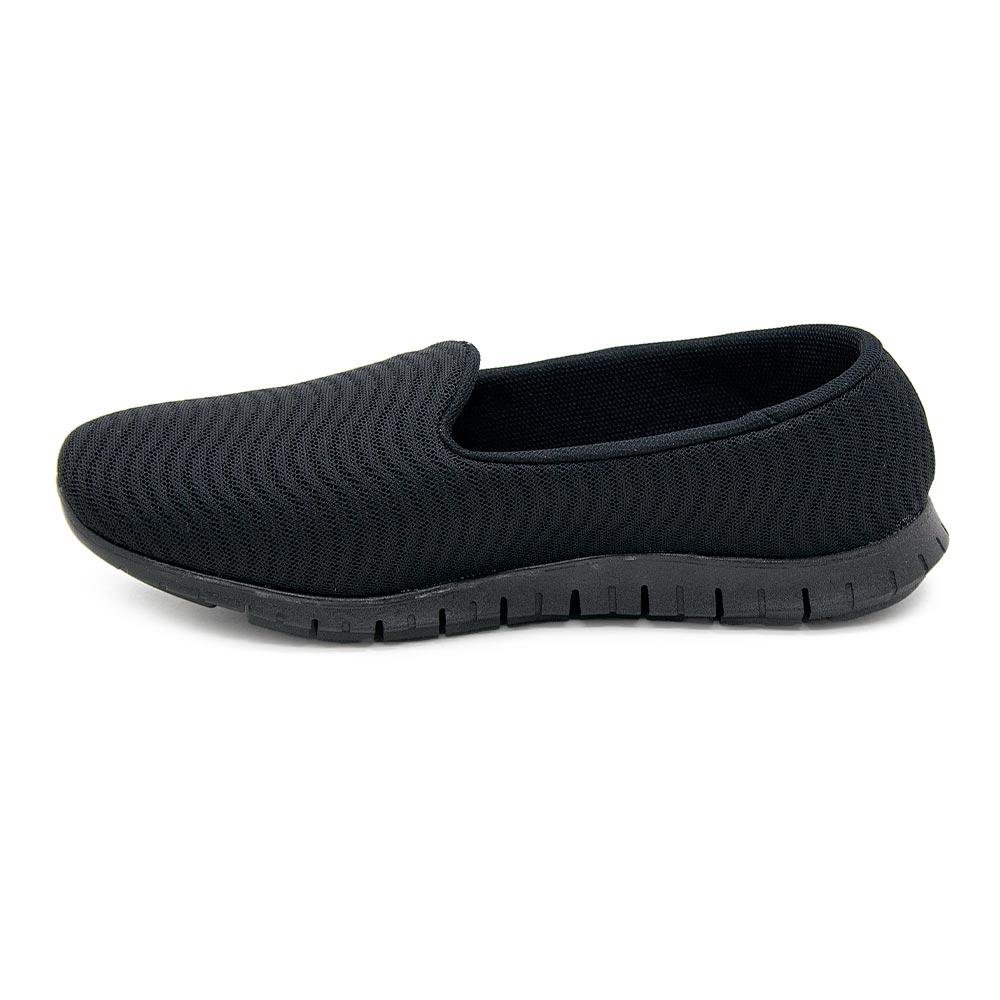 Tênis Casual Slip On Feminino Actvitta 4202.500 Preto Preto 2