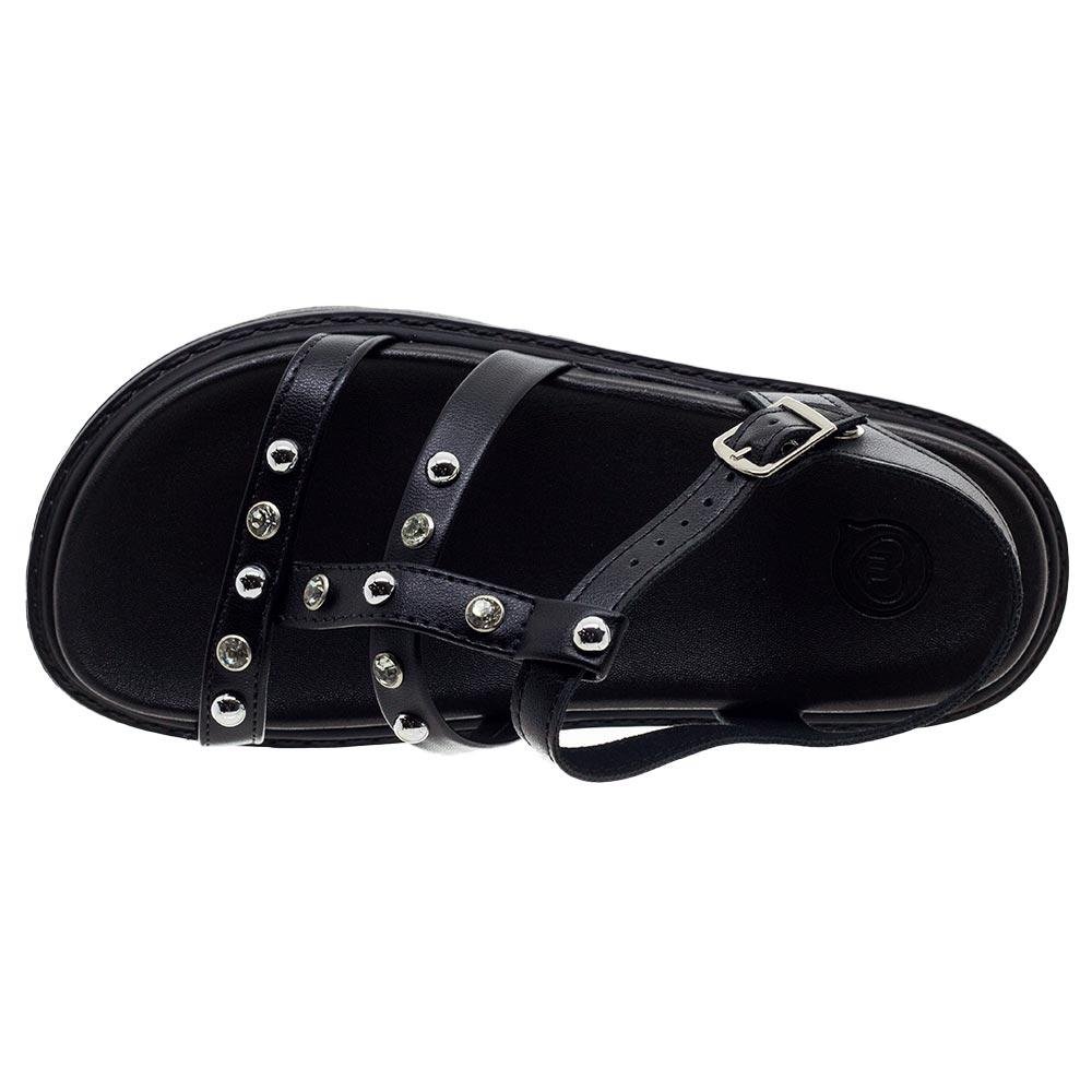 Sandália Infantil Menina Molekinha 2362.103 Preto Preto 3