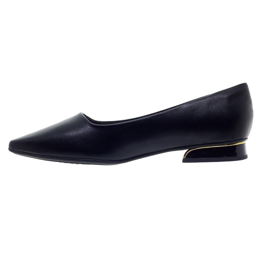 Sapatilha Feminina Piccadilly 279004 Preto Preto 2