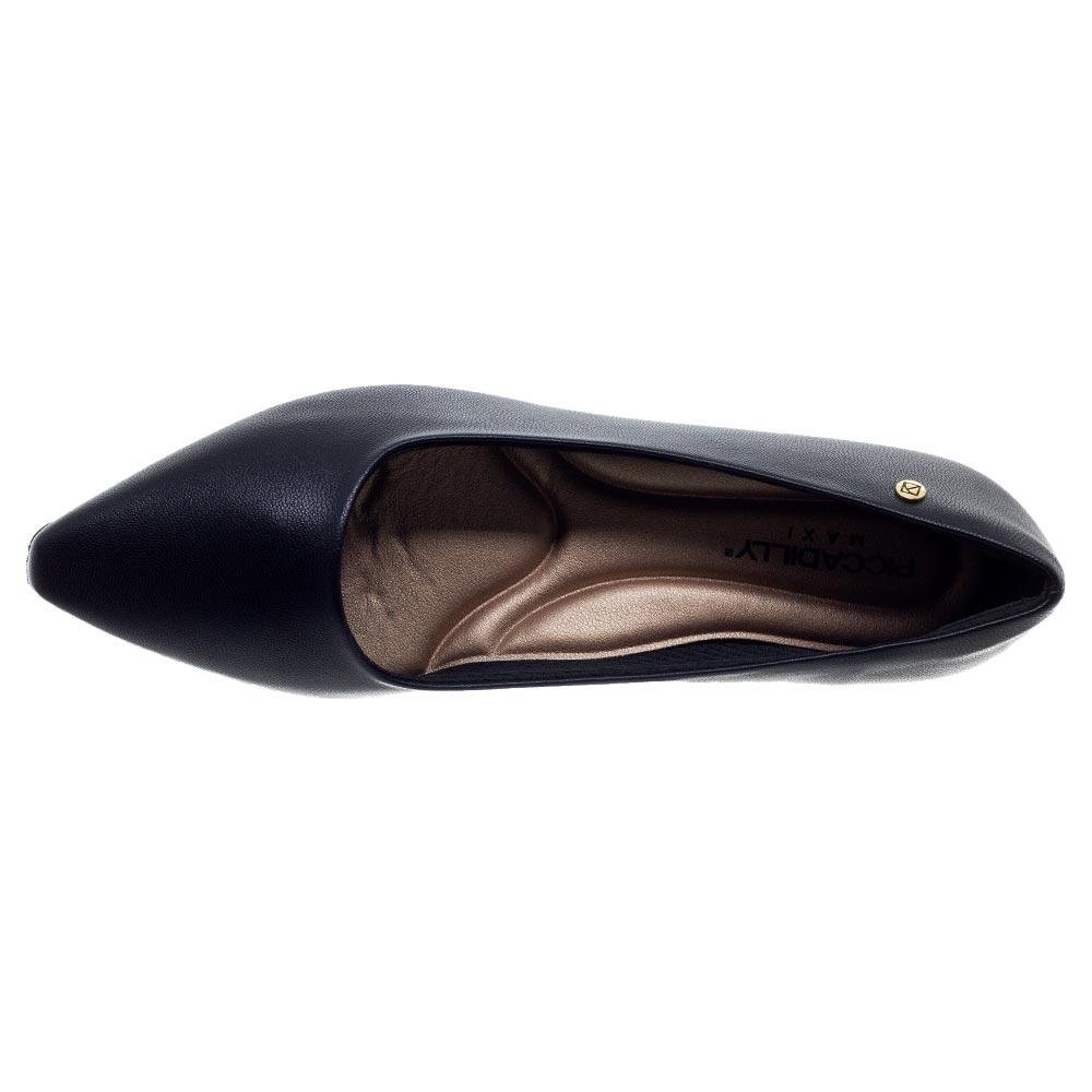 Sapatilha Feminina Piccadilly 279004 Preto Preto 3