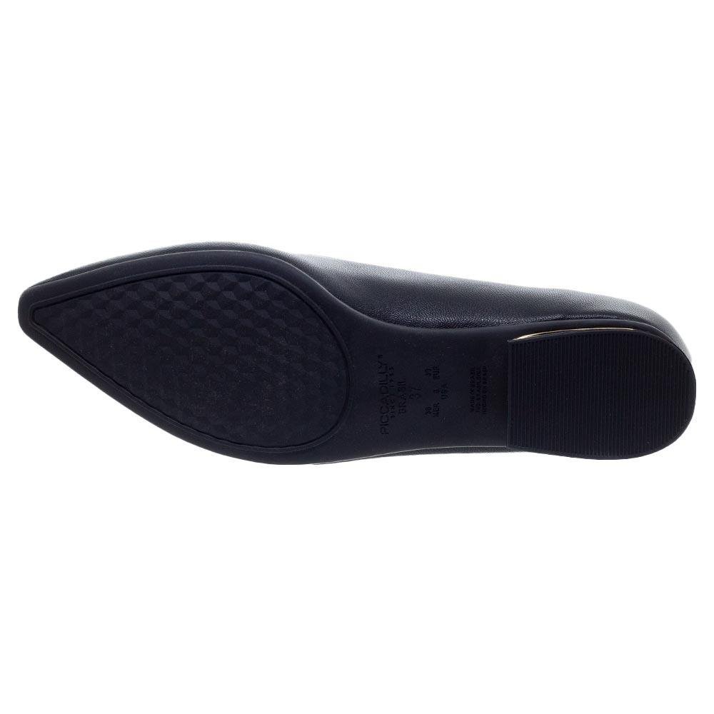 Sapatilha Feminina Piccadilly 279004 Preto Preto 4