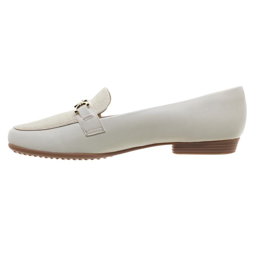 Sapatilha Feminina Piccadilly 250230 Off White Branco 2