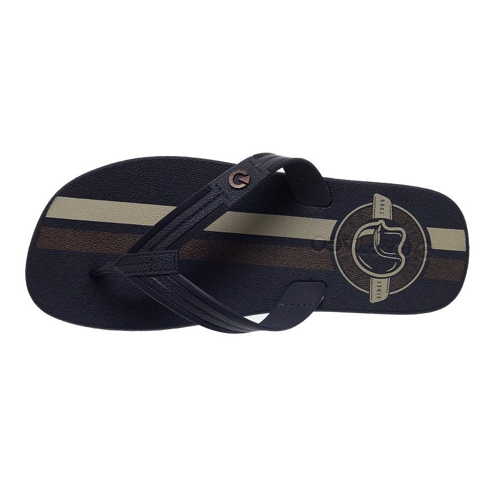 Chinelo Infantil Menino Cartago Atlanta 11841 Preto Preto 2