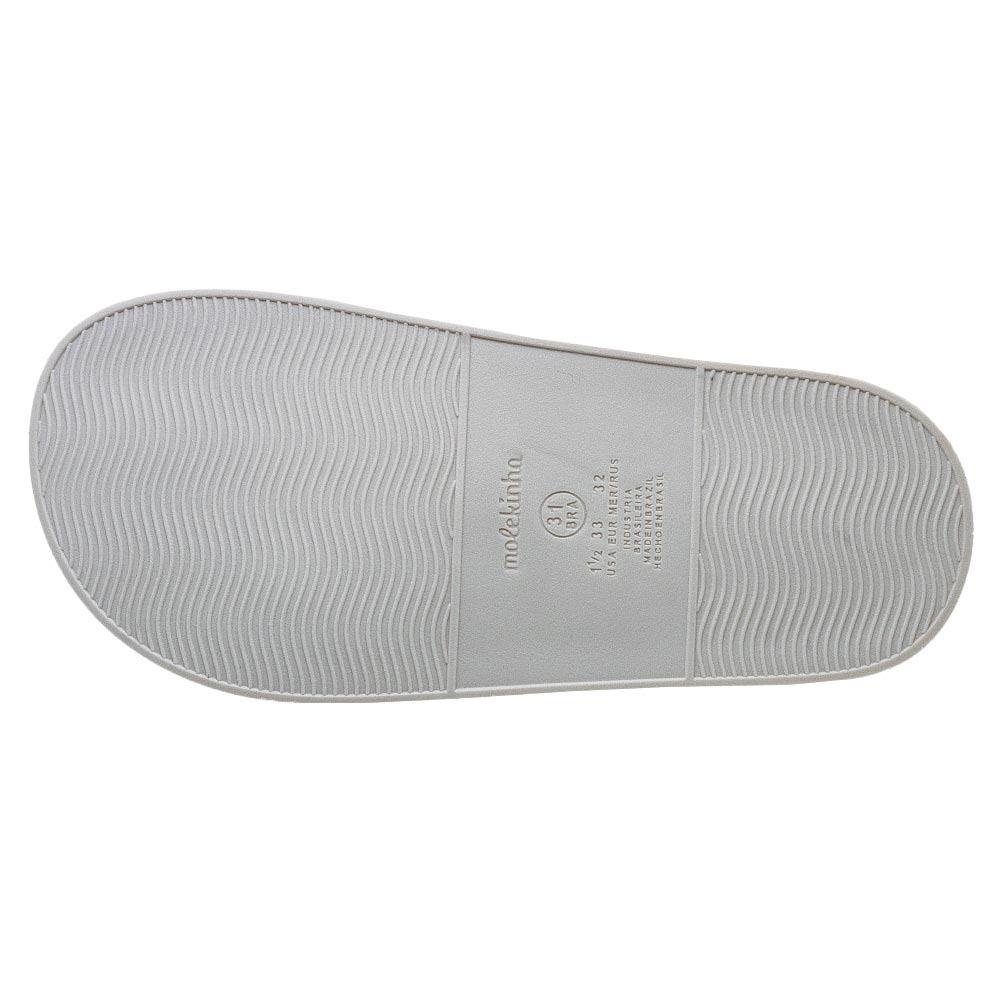 Sandália Papete Infantil Molekinha 2358.103 Branca Branco 4