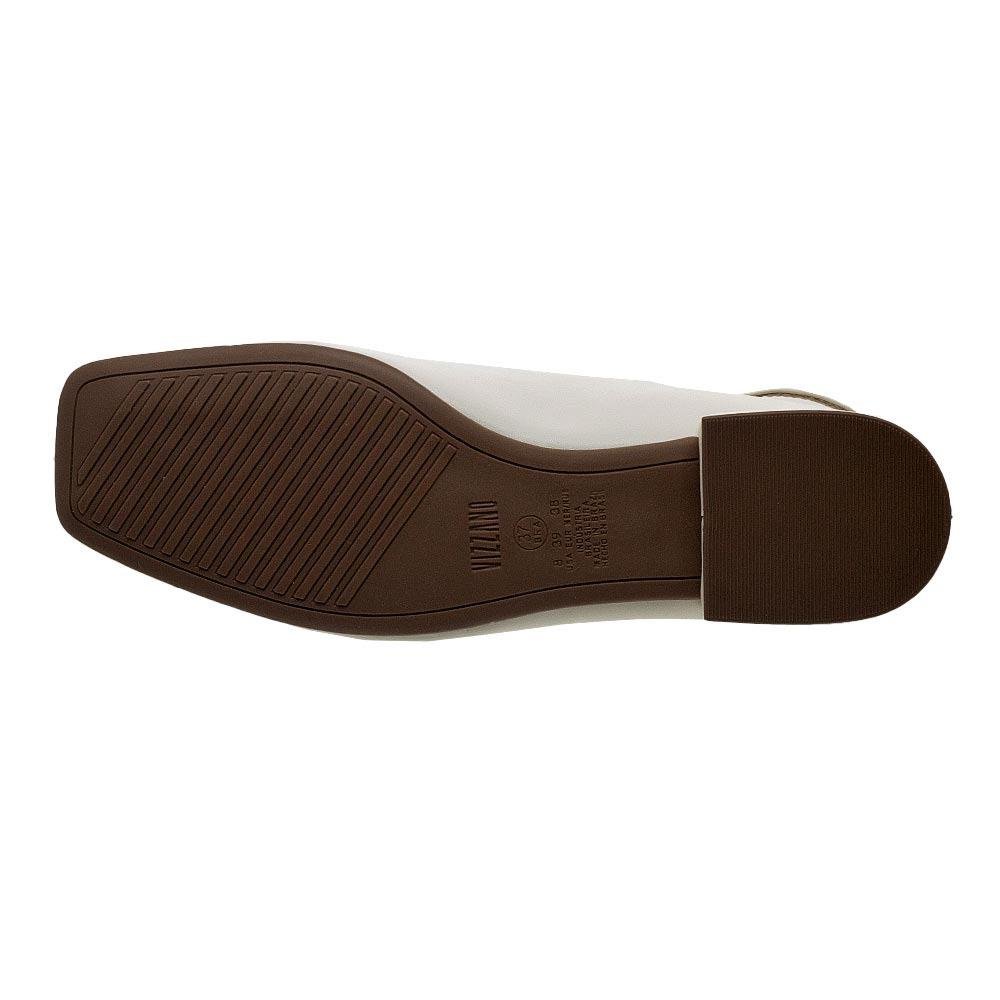 Sapatilha Feminina Bico Quadrado Vizzano 1427.101 Branco Branco 4