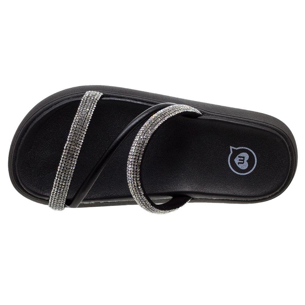 Sandália Papete Infantil Molekinha 2358.100 Preta Preto 3