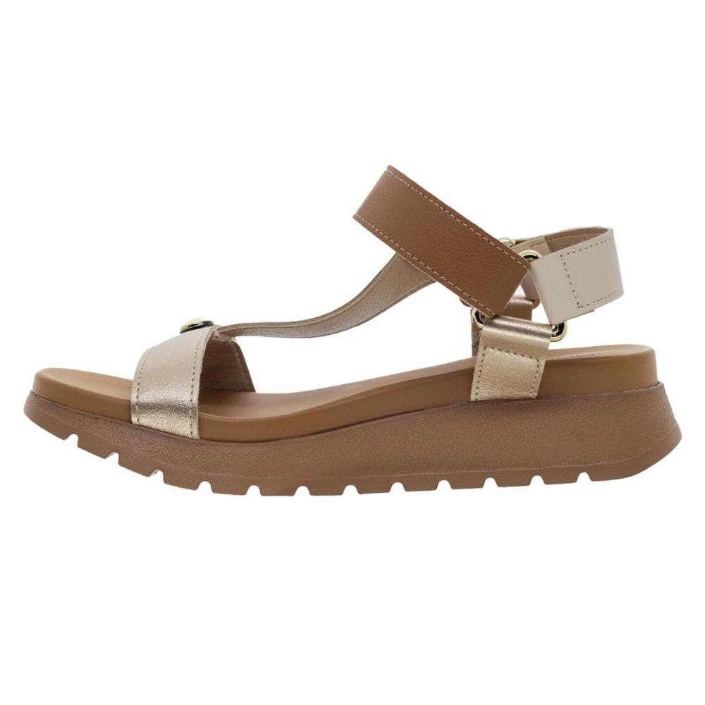 Sandália Papete Modare Ultraconforto 7198.101 Camel Marrom 2